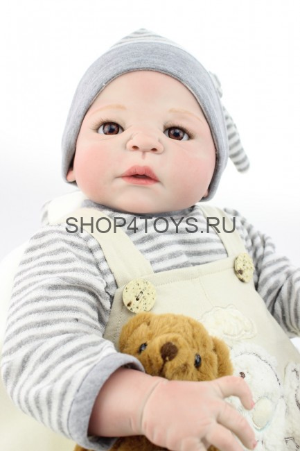 Реборн мальчик с силиконовым телом Борисфен