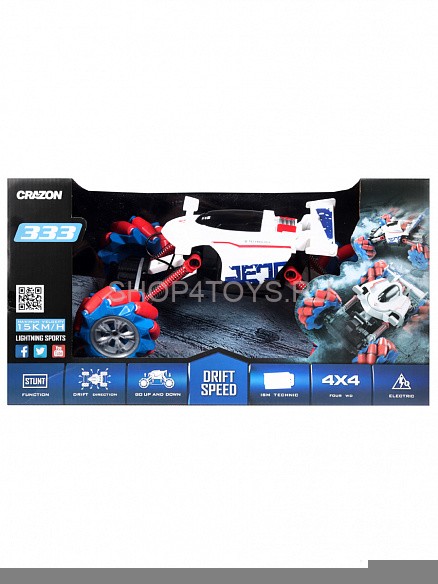 Радиоуправляемый краулер CraZon Приседающий дрифтер - 333-PY1901B-Green