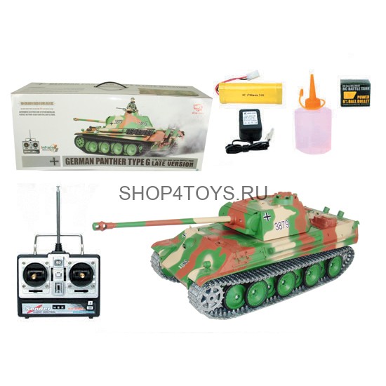 Радиоуправляемый танк Heng Long Panther G 1:16 - 3879-1 PRO Радиоуправляемый танк Heng Long Panther G 1:16 - 3879-1 PRO
