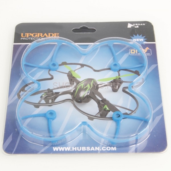 Защита лопастей синяя для квадрокоптера Hubsan H107L/H107C/H107D - H107C-A21 Защита лопастей синяя для квадрокоптера Hubsan H107L/H107C/H107D - H107C-A21