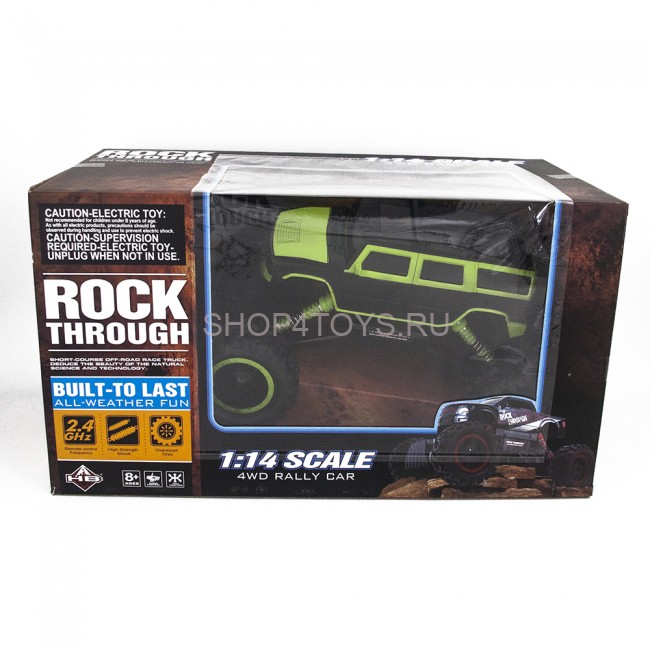 Радиоуправляемый краулер Rock Crawler Hummer 4WD RTR 1:14 2.4G - HB-P1403 Радиоуправляемый краулер Rock Crawler Hummer 4WD RTR 1:14 2.4G - HB-P1403