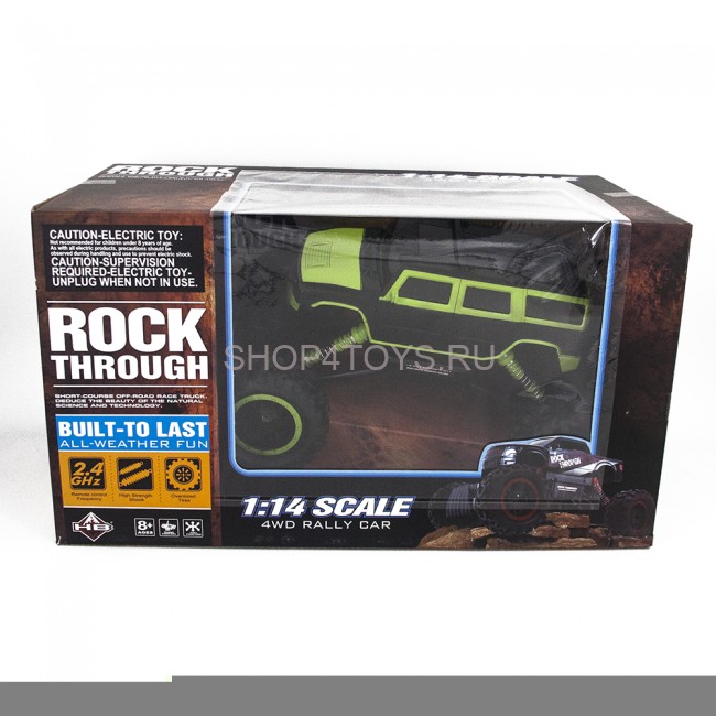 Радиоуправляемый краулер Rock Crawler Hummer 4WD RTR 1:14 2.4G - HB-P1403 Радиоуправляемый краулер Rock Crawler Hummer 4WD RTR 1:14 2.4G - HB-P1403