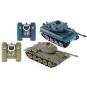 Радиоуправляемый танковый бой Huan Qi Т34 и Tiger масштаб 1:32 2.4G - HQ555 Радиоуправляемый танковый бой Huan Qi Т34 и Tiger масштаб 1:32 2.4G - HQ555