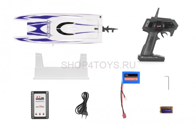 Радиоуправляемый катер Joysway Offshore Sea Rider Lite V4 - JS8208V4 Радиоуправляемый катер Joysway Offshore Sea Rider Lite V4 - JS8208V4
