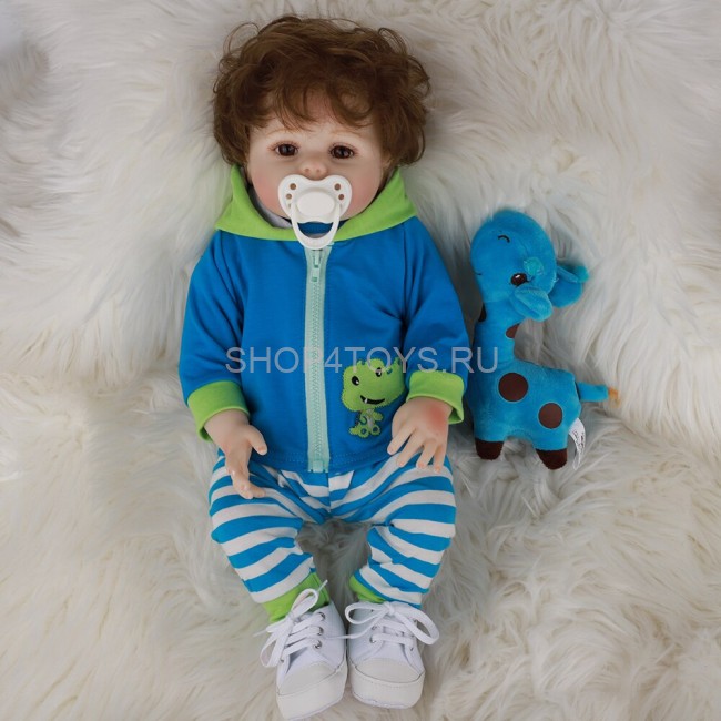 Реборн силиконовый мальчик Тимоша