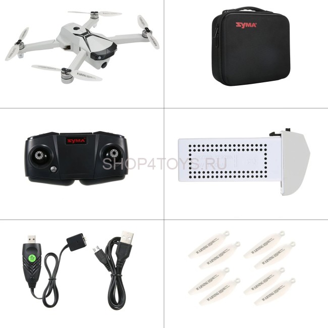 Квадрокоптер Syma с камерой 4K, FPV, GPS - SYMA-Z6PRO-BAG Квадрокоптер Syma с камерой 4K, FPV, GPS - SYMA-Z6PRO-BAG