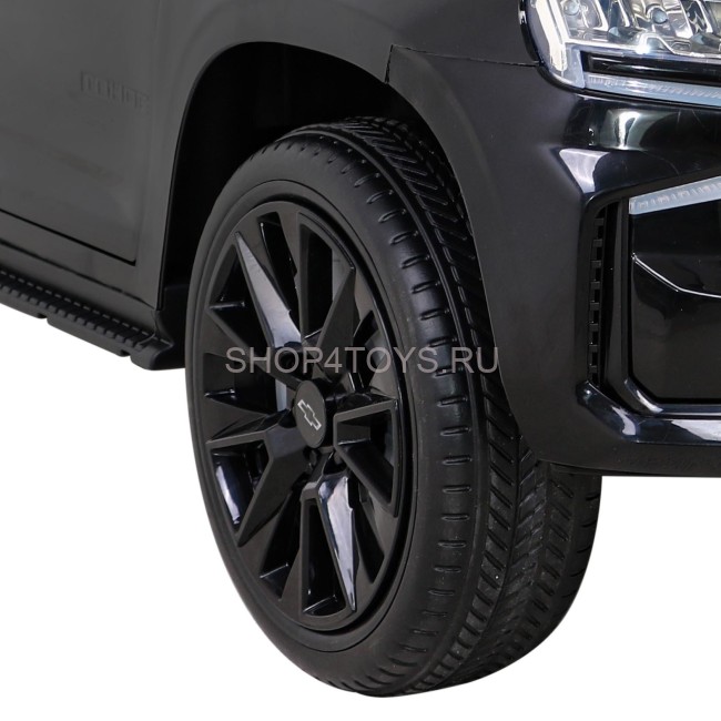 Детский электромобиль Chevrolet Tahoe EVA 2WD 12V - HL588-LUX-BLACK-PAINT Детский электромобиль Chevrolet Tahoe EVA 2WD 12V - HL588-LUX-BLACK-PAINT