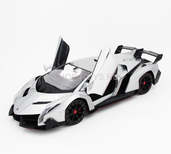 Радиоуправляемая машина Ламборджини  MZ Lamborghini Veneno Silver 1:10 - 2187-S Радиоуправляемая машина Ламборджини  MZ Lamborghini Veneno Silver 1:10 - 2187-S