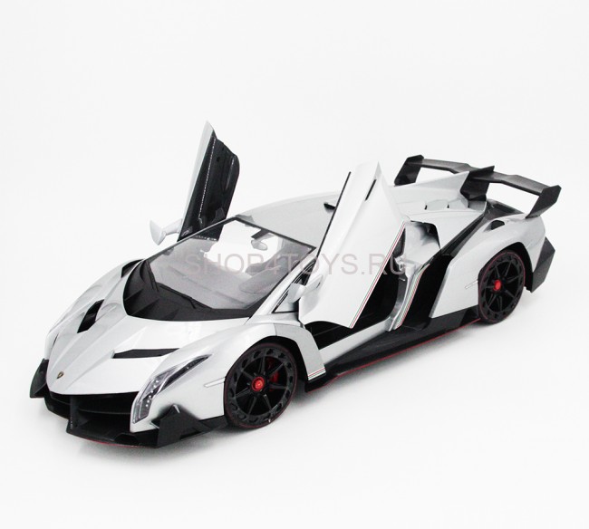 Радиоуправляемая машина Ламборджини  MZ Lamborghini Veneno Silver 1:10 - 2187-S Радиоуправляемая машина Ламборджини  MZ Lamborghini Veneno Silver 1:10 - 2187-S