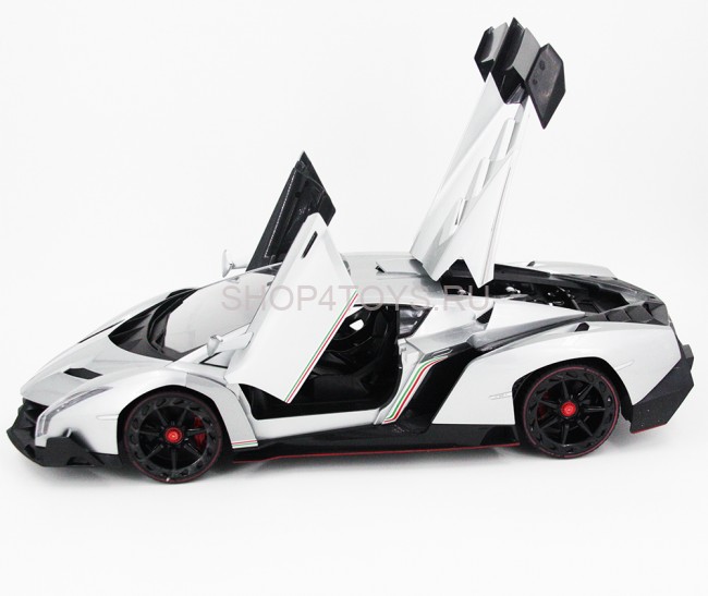 Радиоуправляемая машина Ламборджини  MZ Lamborghini Veneno Silver 1:10 - 2187-S Радиоуправляемая машина Ламборджини  MZ Lamborghini Veneno Silver 1:10 - 2187-S