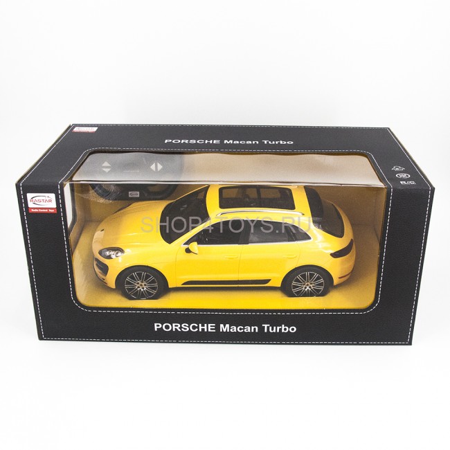 Радиоуправляемая машина Rastar Porsche Macan Turbo Yellow 1:14 - 73300-Y Радиоуправляемая машина Rastar Porsche Macan Turbo Yellow 1:14 - 73300-Y