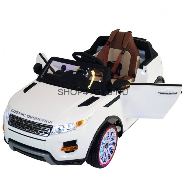 Детский электромобиль Range Rover Luxury White 12V 2.4G - SX118-S Детский электромобиль Range Rover Luxury White 12V 2.4G - SX118-S