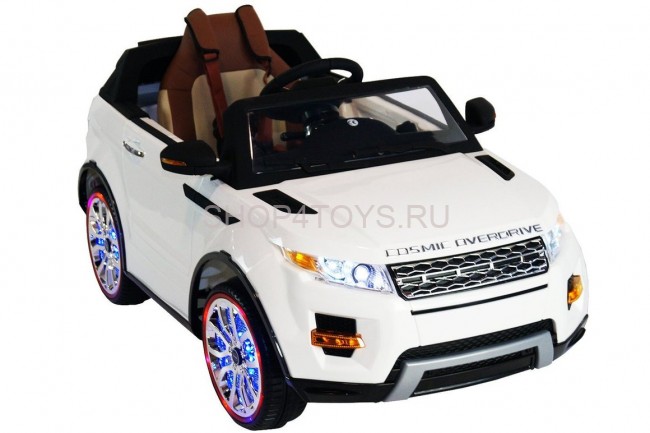 Детский электромобиль Range Rover Luxury White 12V 2.4G - SX118-S Детский электромобиль Range Rover Luxury White 12V 2.4G - SX118-S
