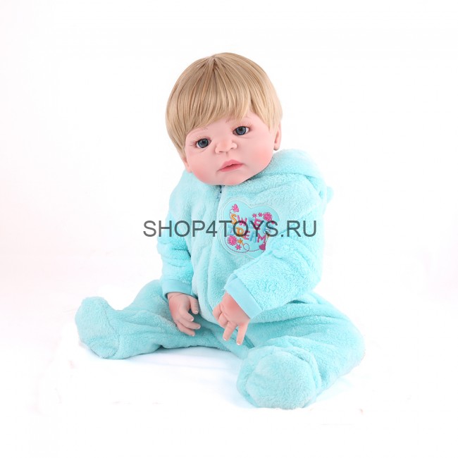 Реборн мальчик с силиконовым телом Тихон