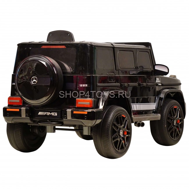 Электромобиль Mercedes-Benz G63 AMG 12V с высокой дверью - BBH-0002H-BLACK-PAINT Электромобиль Mercedes-Benz G63 AMG 12V с высокой дверью - BBH-0002H-BLACK-PAINT