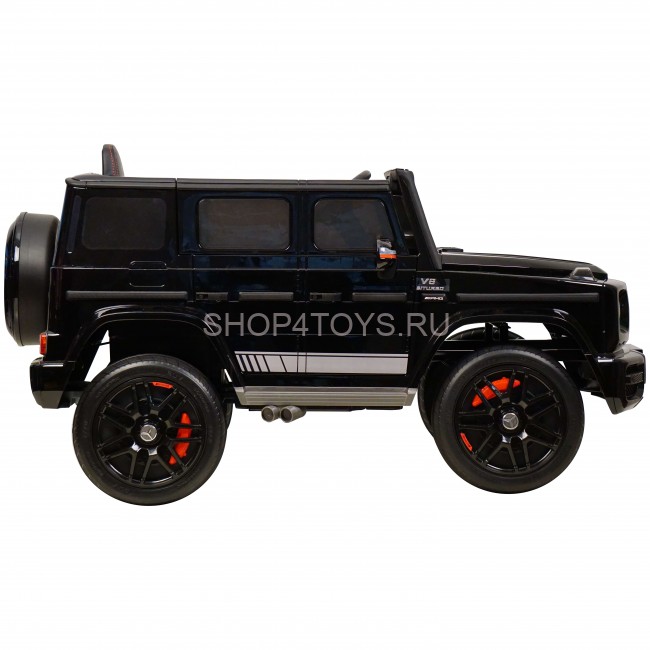 Электромобиль Mercedes-Benz G63 AMG 12V с высокой дверью - BBH-0002H-BLACK-PAINT Электромобиль Mercedes-Benz G63 AMG 12V с высокой дверью - BBH-0002H-BLACK-PAINT