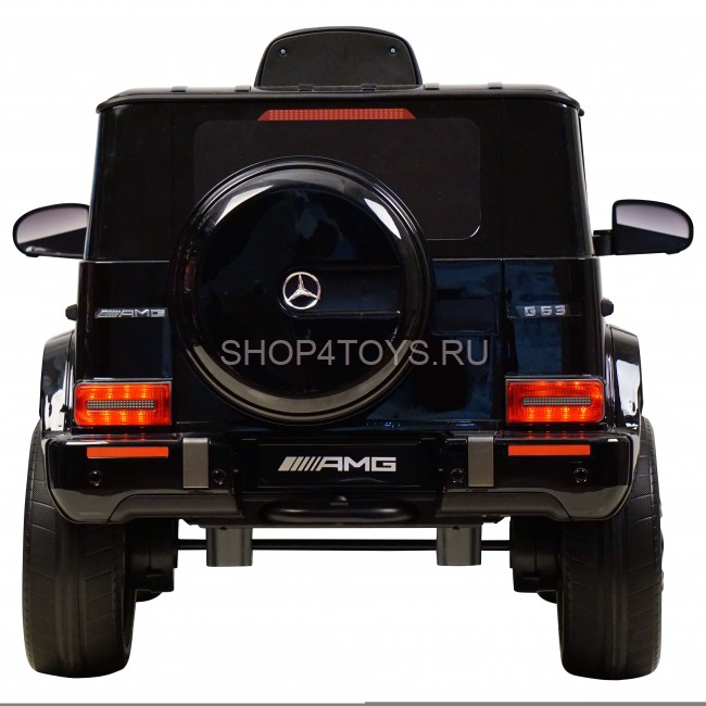 Электромобиль Mercedes-Benz G63 AMG 12V с высокой дверью - BBH-0002H-BLACK-PAINT Электромобиль Mercedes-Benz G63 AMG 12V с высокой дверью - BBH-0002H-BLACK-PAINT