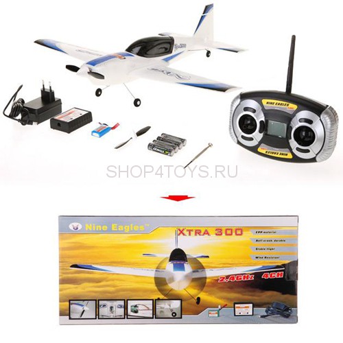 Радиоуправляемый самолет Nine Eagles Xtra 300 771B 2.4GHz RTF - NE30177124206 Радиоуправляемый самолет Nine Eagles Xtra 300 771B 2.4GHz RTF - NE30177124206