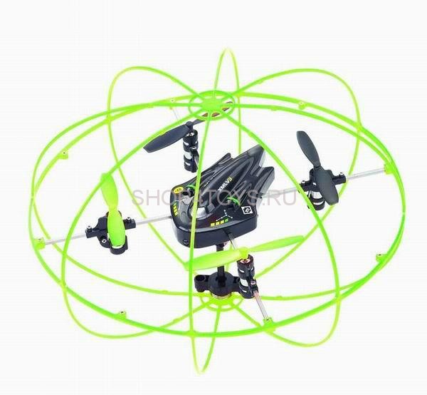 Радиоуправляемый квадрокоптер в сетке HappyCow Eddy Wind Sky 2.4G - 777-329 Радиоуправляемый квадрокоптер в сетке HappyCow Eddy Wind Sky 2.4G - 777-329