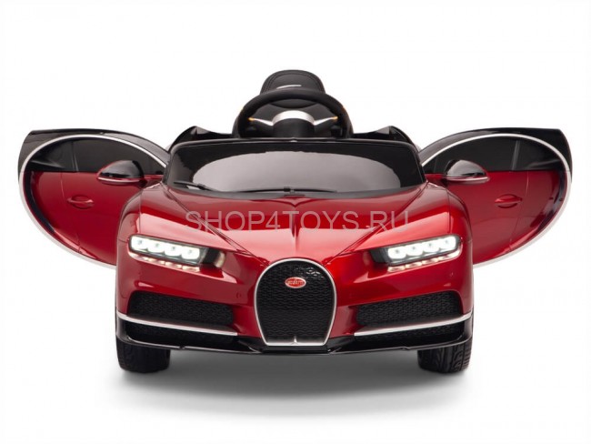 Детский электромобиль Bugatti Chiron 2.4G - RED - HL318 Детский электромобиль Bugatti Chiron 2.4G - RED - HL318