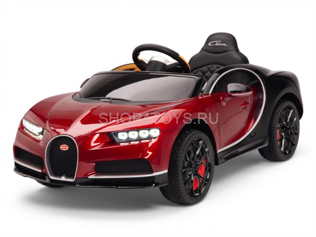 Детский электромобиль Bugatti Chiron 2.4G - RED - HL318 Детский электромобиль Bugatti Chiron 2.4G - RED - HL318