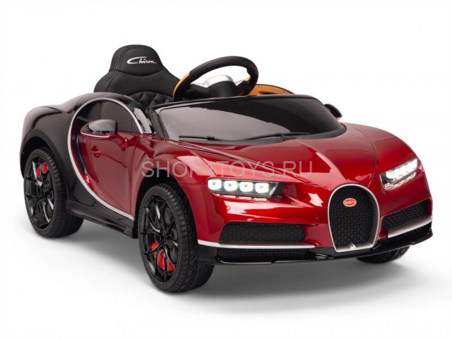 Детский электромобиль Bugatti Chiron 2.4G - RED - HL318 Детский электромобиль Bugatti Chiron 2.4G - RED - HL318