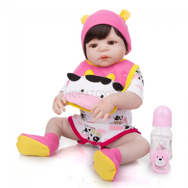 Реборн девочка силиконовая Анюта