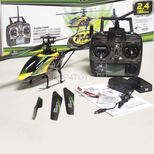 Радиоуправляемый вертолет WL toys Sky Dancer 2.4G - V912 Радиоуправляемый вертолет WL toys Sky Dancer 2.4G - V912