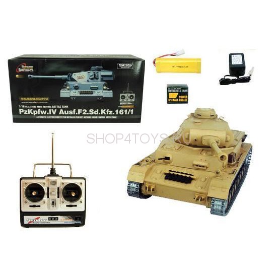 Радиоуправляемый танк Heng Long PzKpfw.IV Ausf.F2.Sd.Kfz - 3859-1 PRO Радиоуправляемый танк Heng Long PzKpfw.IV Ausf.F2.Sd.Kfz - 3859-1 PRO