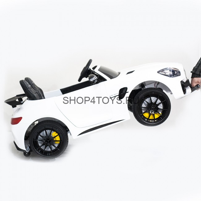 Электромобиль Harley Bella Mercedes-Benz GT R 4x4 MP3 - HL289-WHITE-4WD Электромобиль Harley Bella Mercedes-Benz GT R 4x4 MP3 - HL289-WHITE-4WD