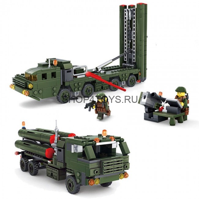 Конструктор KAZI "Ракетные войска" - 84037 Конструктор KAZI "Ракетные войска" - 84037