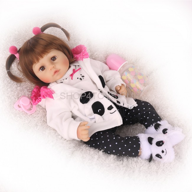 Реборн силиконовая девочка Аделина