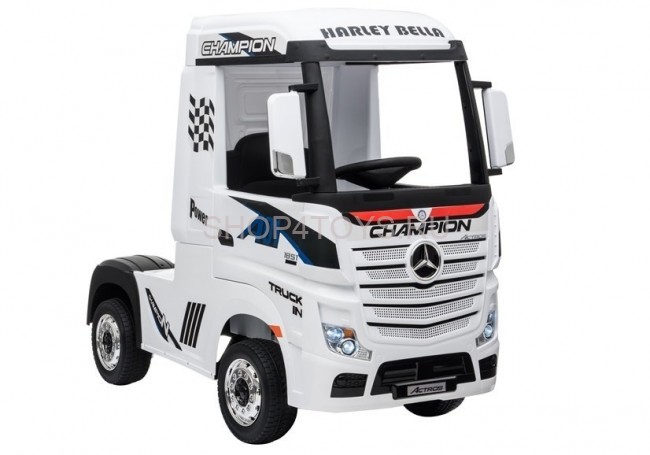 Детский электромобиль фура Mercedes-Benz Actros 4WD 12V - HL358-LUX-WHITE Детский электромобиль фура Mercedes-Benz Actros 4WD 12V - HL358-LUX-WHITE
