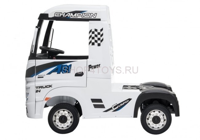 Детский электромобиль фура Mercedes-Benz Actros 4WD 12V - HL358-LUX-WHITE Детский электромобиль фура Mercedes-Benz Actros 4WD 12V - HL358-LUX-WHITE