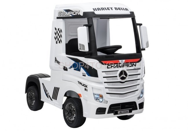 Детский электромобиль фура Mercedes-Benz Actros 4WD 12V - HL358-LUX-WHITE Детский электромобиль фура Mercedes-Benz Actros 4WD 12V - HL358-LUX-WHITE