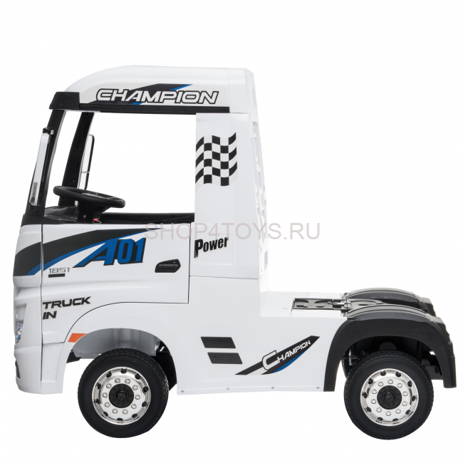 Детский электромобиль фура Mercedes-Benz Actros 4WD 12V - HL358-LUX-WHITE Детский электромобиль фура Mercedes-Benz Actros 4WD 12V - HL358-LUX-WHITE