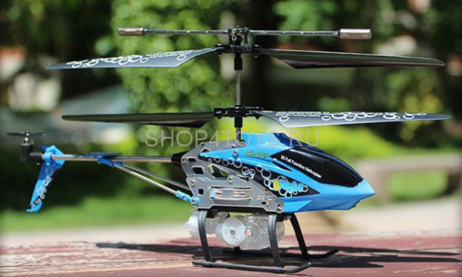 Радиоуправляемый вертолет с гироскопом Syma GYRO S107P Bubble - S107P Радиоуправляемый вертолет с гироскопом Syma GYRO S107P Bubble - S107P