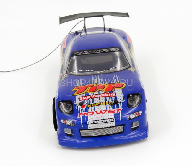 Радиоуправляемый автомобиль для дрифта Mazda RX-7 GT Blue 1:14 - 828-4-B Радиоуправляемый автомобиль для дрифта Mazda RX-7 GT Blue 1:14 - 828-4-B