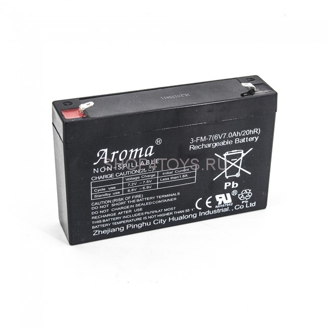 Аккумулятор Aroma 6V7Ah/20Hr - A-3FM7 Аккумулятор Aroma 6V7Ah/20Hr - A-3FM7