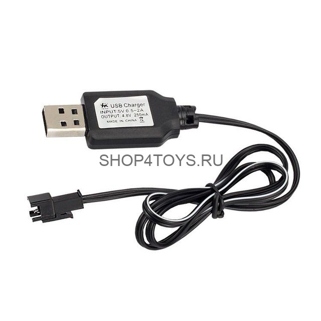 Зарядное устройство USB 4.8v 250mah разъем YP - USB-48-250-YP Зарядное устройство USB 4.8v 250mah разъем YP - USB-48-250-YP
