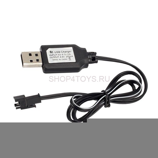 Зарядное устройство USB 4.8v 250mah разъем YP - USB-48-250-YP Зарядное устройство USB 4.8v 250mah разъем YP - USB-48-250-YP
