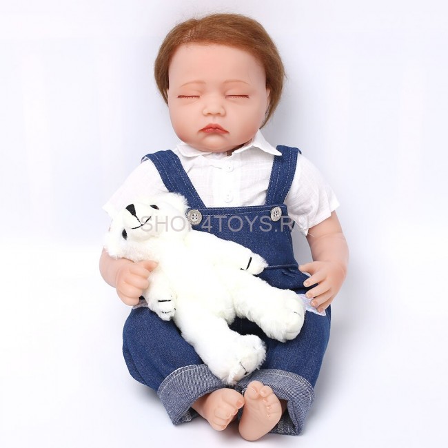 Реборн спящий мальчик Макс