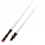 Двухсторонний меч на батарейках Space Sword (4 цвета подсветки, 2 меча) - 8108-2 Двухсторонний меч на батарейках Space Sword (4 цвета подсветки, 2 меча) - 8108-2