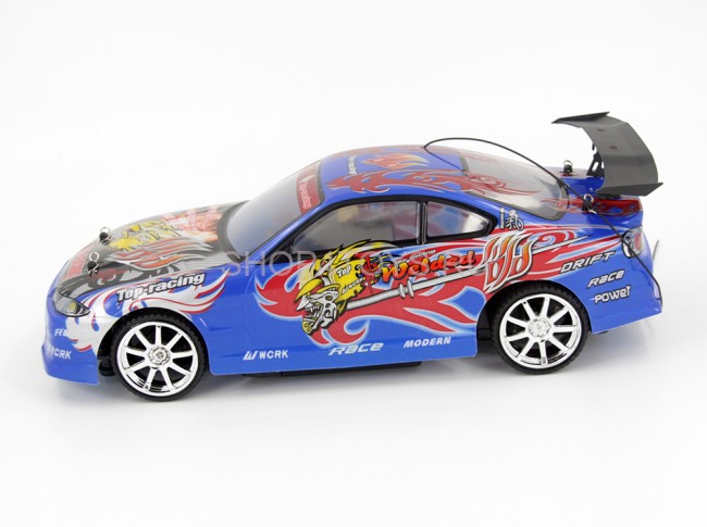 Радиоуправляемый автомобиль для дрифта Nissan Silvia GT Blue 1:14 - 828-3-B Радиоуправляемый автомобиль для дрифта Nissan Silvia GT Blue 1:14 - 828-3-B