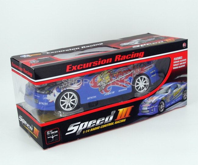 Радиоуправляемый автомобиль для дрифта Nissan Silvia GT Blue 1:14 - 828-3-B Радиоуправляемый автомобиль для дрифта Nissan Silvia GT Blue 1:14 - 828-3-B