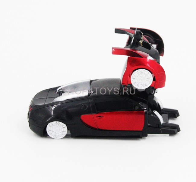 Радиоуправляемый трансформер Бугатти MZ Bugatti Veyron Red 1:24 - 2815X-R Радиоуправляемый трансформер Бугатти MZ Bugatti Veyron Red 1:24 - 2815X-R