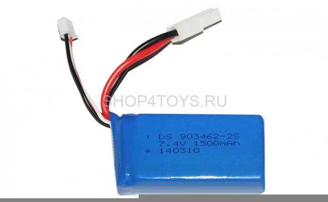 Аккумулятор для катера Feilun FT009 7.4V 1500mAh - FT009-15