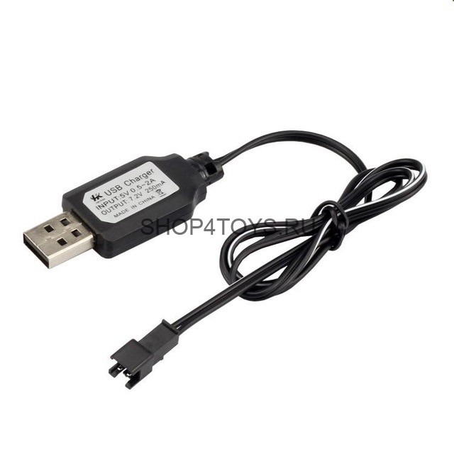 Зарядное устройство USB 7.2v 250mah разъем YP - USB-72-250-YP