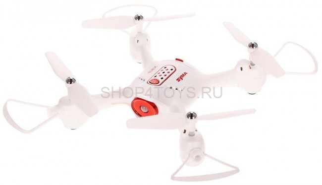 Радиоуправляемый квадрокоптер Syma X23 White 6-AXIS RTF 2.4G - X23-WHITE Радиоуправляемый квадрокоптер Syma X23 White 6-AXIS RTF 2.4G - X23-WHITE