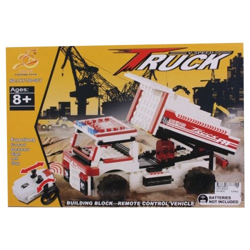 Радиоуправляемый конструктор - самосвал - LXY11B-GCY